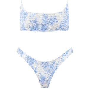 ISO triangl Inesa indigo XS top, S bottom